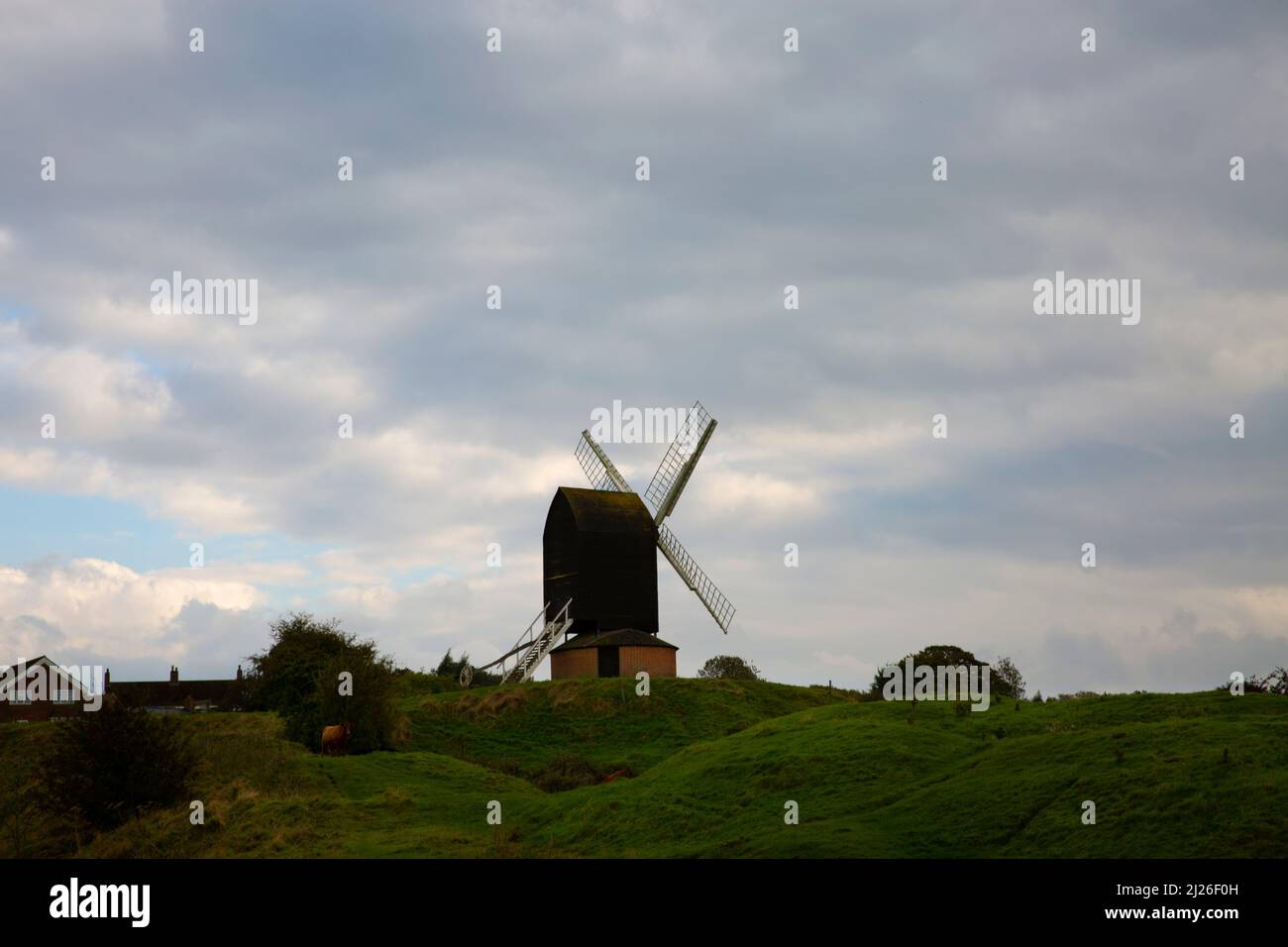 Die Windmühle in Brill, Buckinghamshire, England Stockfoto