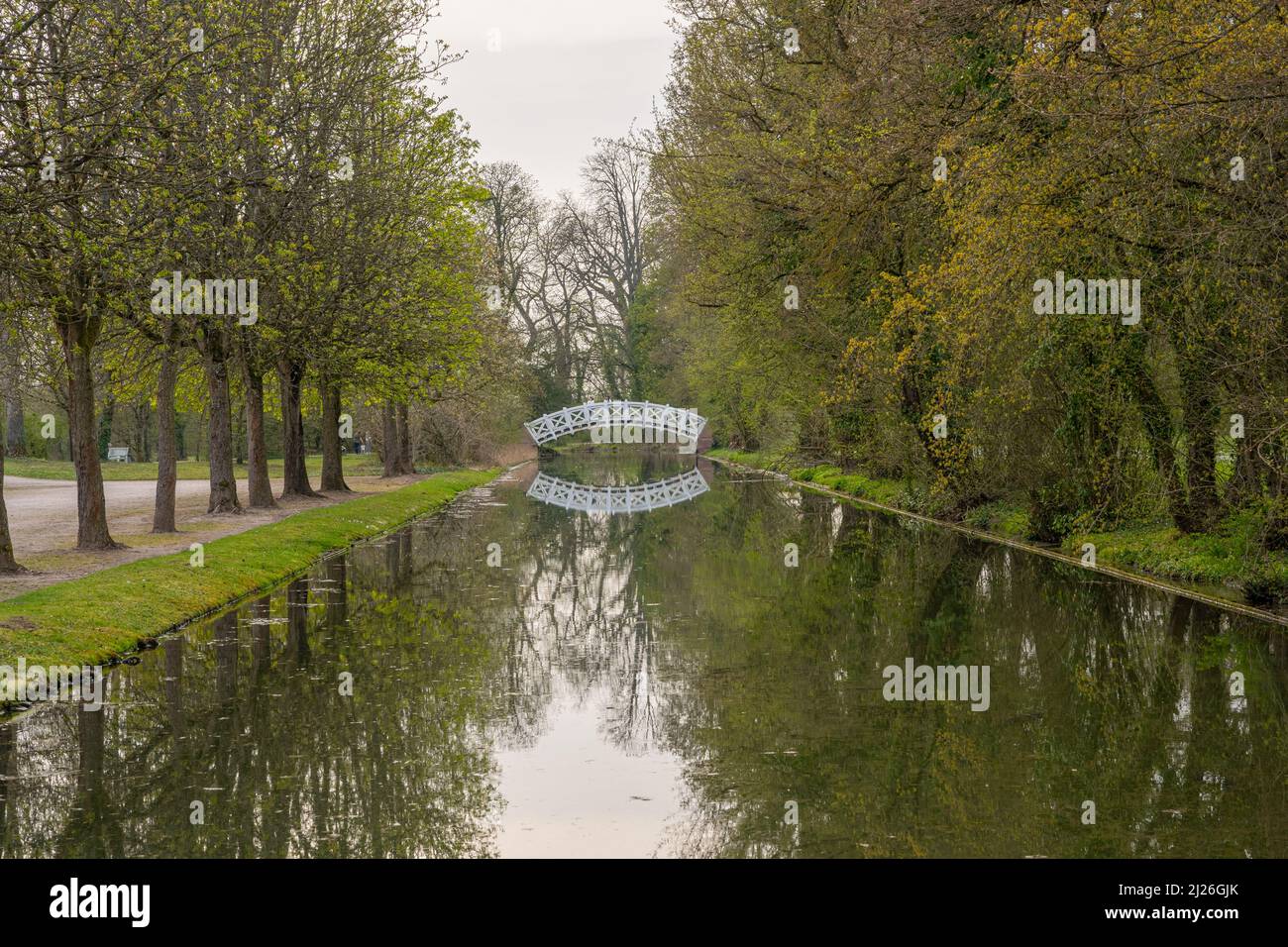 Schlossgärten von Schloss Schwetzingen, 18.. Jahrhundert, Schwetzingen, Baden-Württemberg, Deutschland, Europa Stockfoto