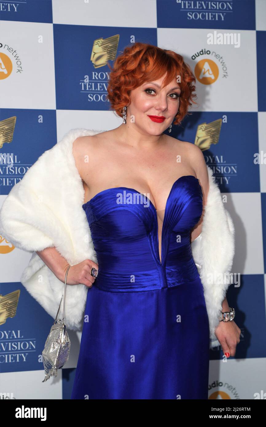 Die Schauspielerin Sophie Willan bei der Ankunft für die Royal Television Society Program Awards im Grosvenor House in Mayfair, London, Großbritannien Stockfoto