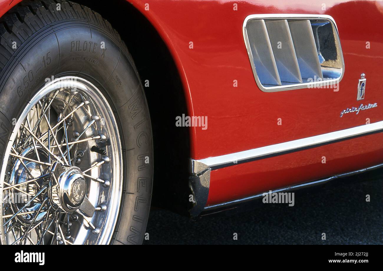1954 Ferrari Europa GT von Pininfarina. Stockfoto