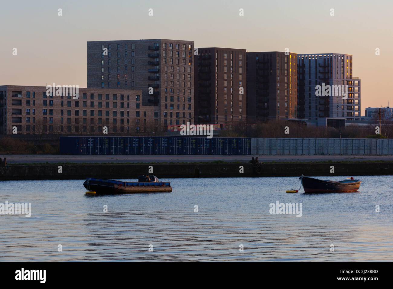 Newham Dockside Stockfoto