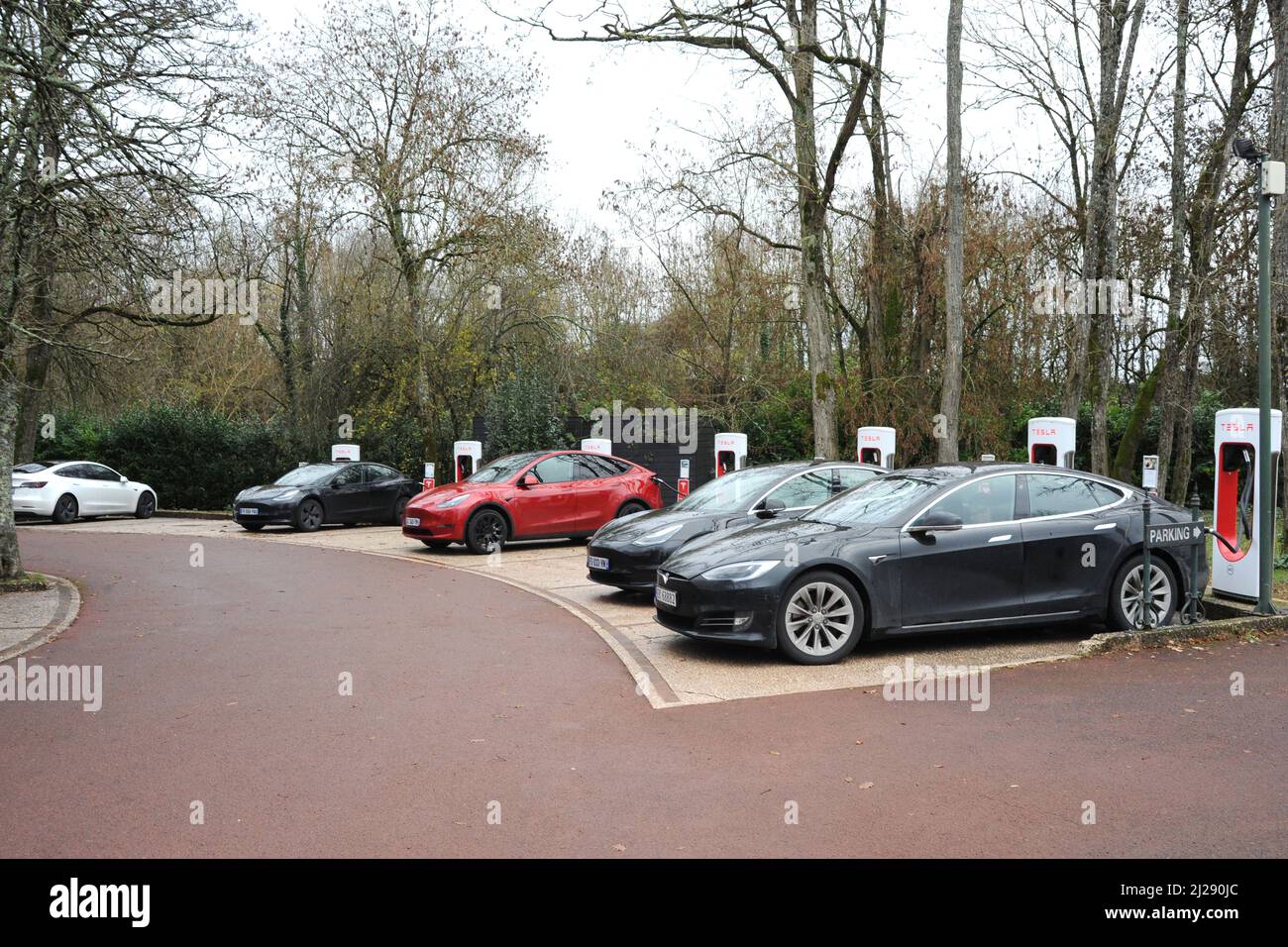 Tesla Stockfoto