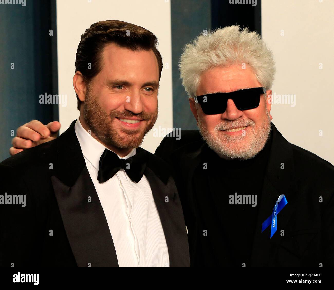 LOS ANGELES - MAR 27: Edgar Ramirez, Pedro Almodovar bei der Vanity ...