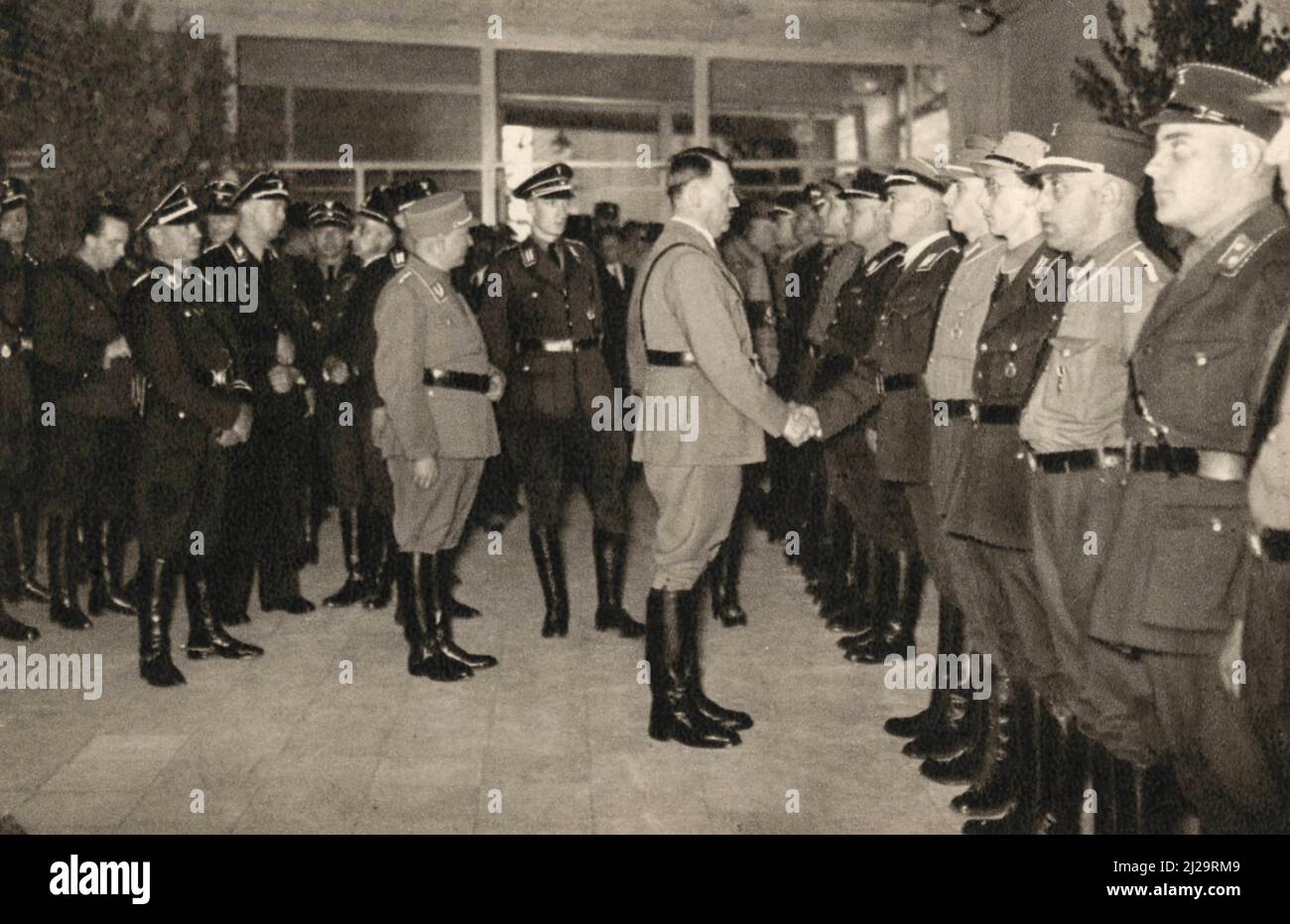 Adolf Hitler (* 20. April 1889 in Braunau am Inn) (â € 30. April 1945 Berlin), Führer der Nazi-Partei, Reichskanzler von 1933, auch Stockfoto