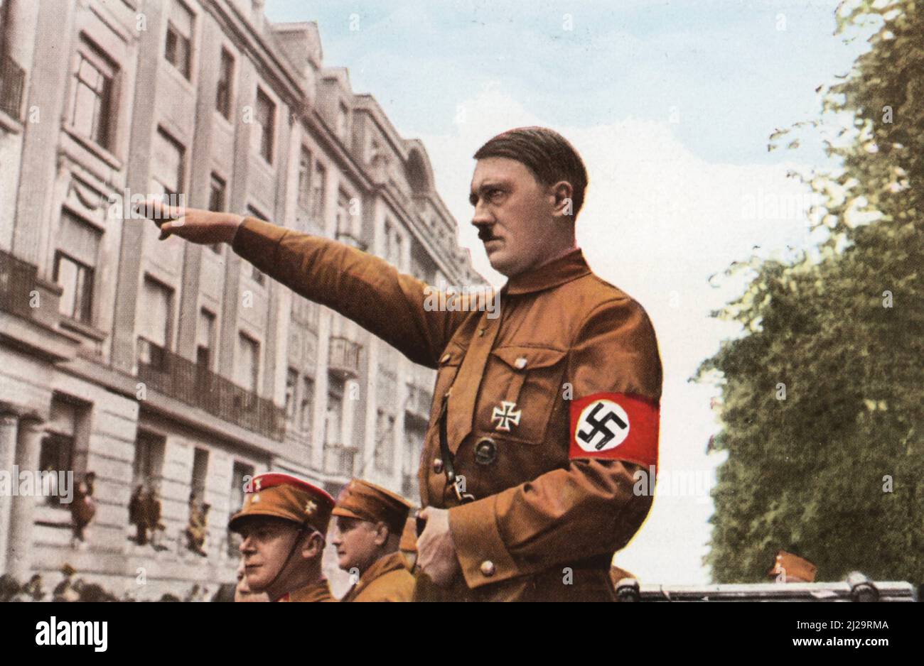 Adolf Hitler (* 20. April 1889 in Braunau am Inn) (â € 30. April 1945 Berlin), Führer der Nazi-Partei, Reichskanzler von 1933, auch Stockfoto