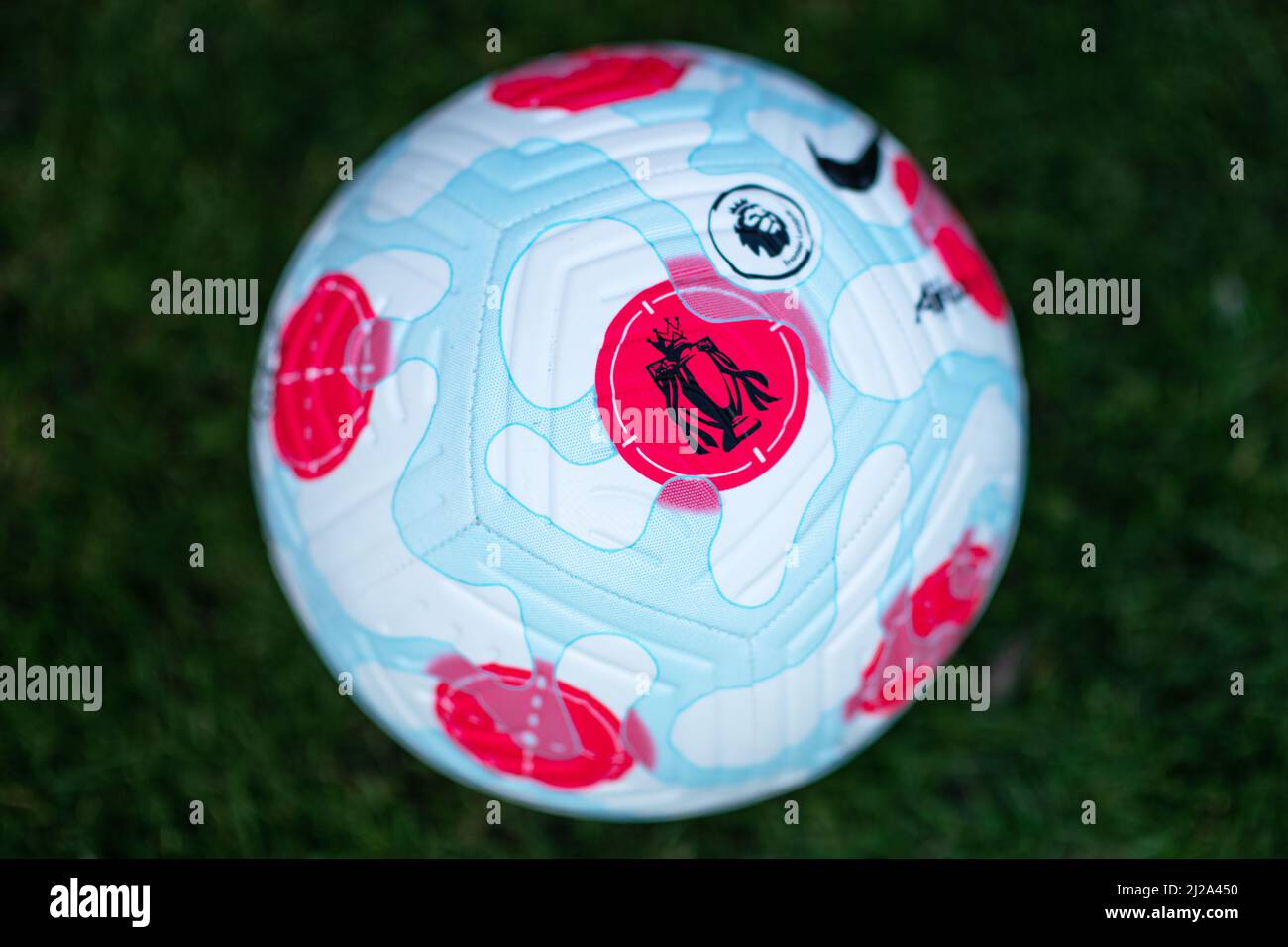 Nike Flight Premier League Fußball 2021/22 Stockfoto