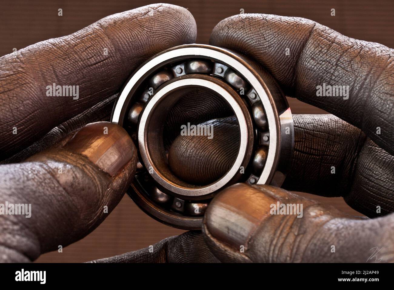 The Work Stockfoto