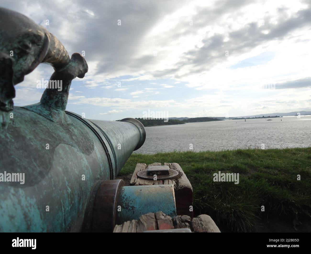 Akershus Castle in Oslo Stockfoto