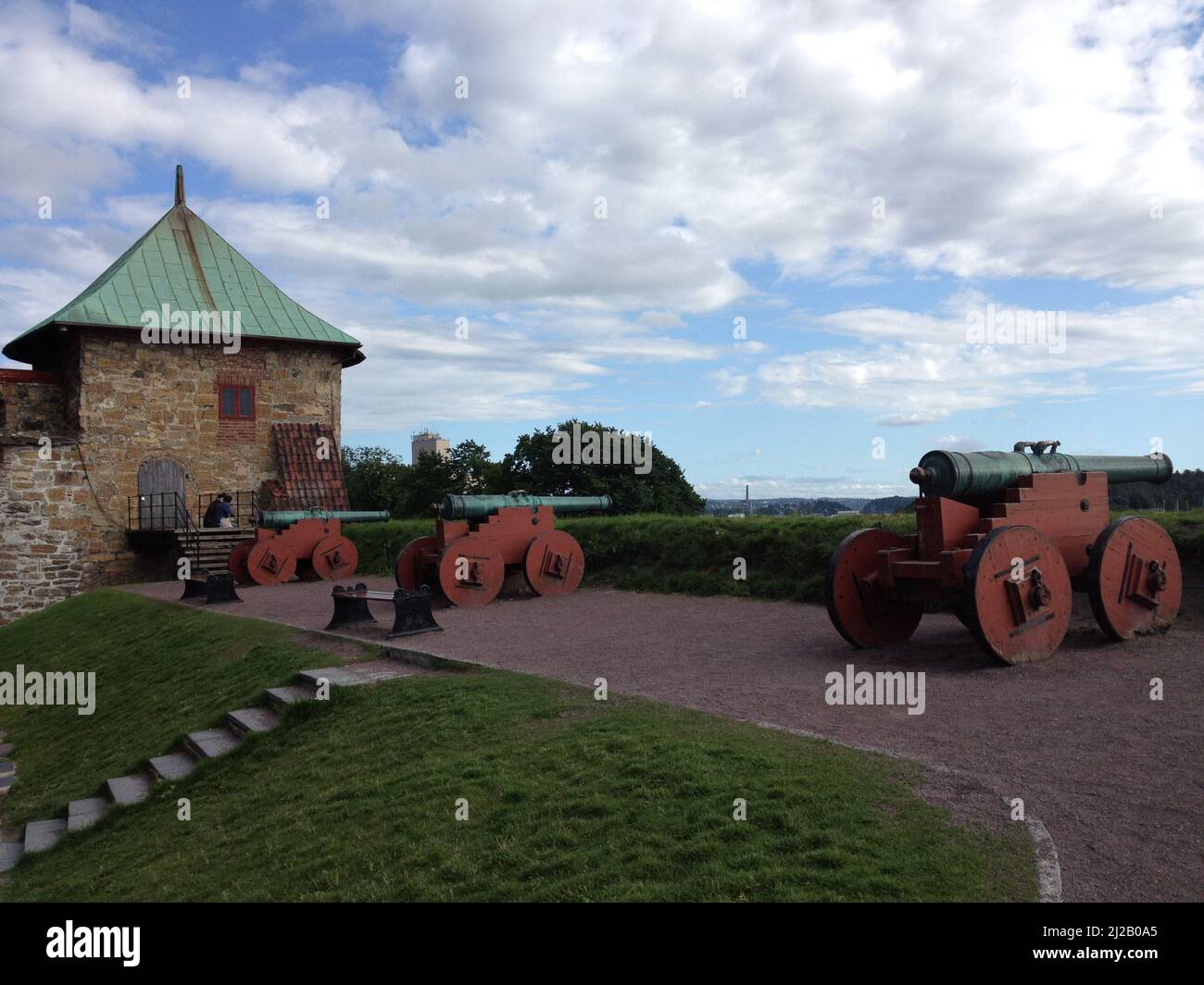 Akershus Castle in Oslo Stockfoto