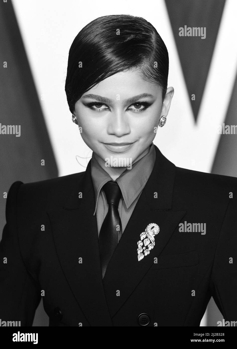27.. März 2022, Los Angeles, USA. Zendaya nimmt an der Vanity Fair