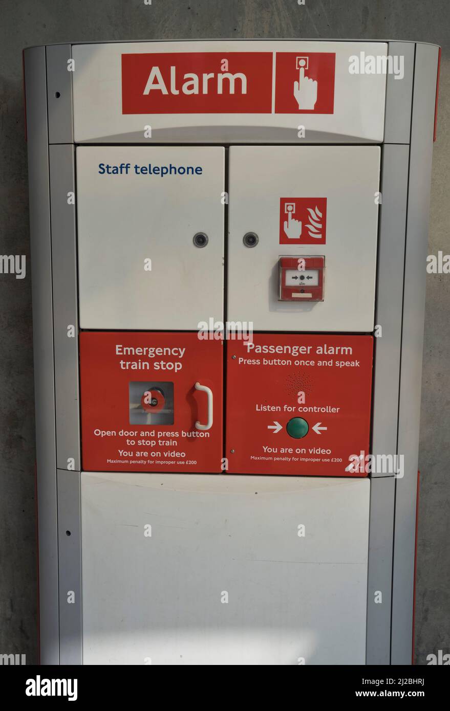 Docklands Light Railway DLR-Bahnhofsgebäude im östlichen Teil von London, England, Großbritannien Stockfoto