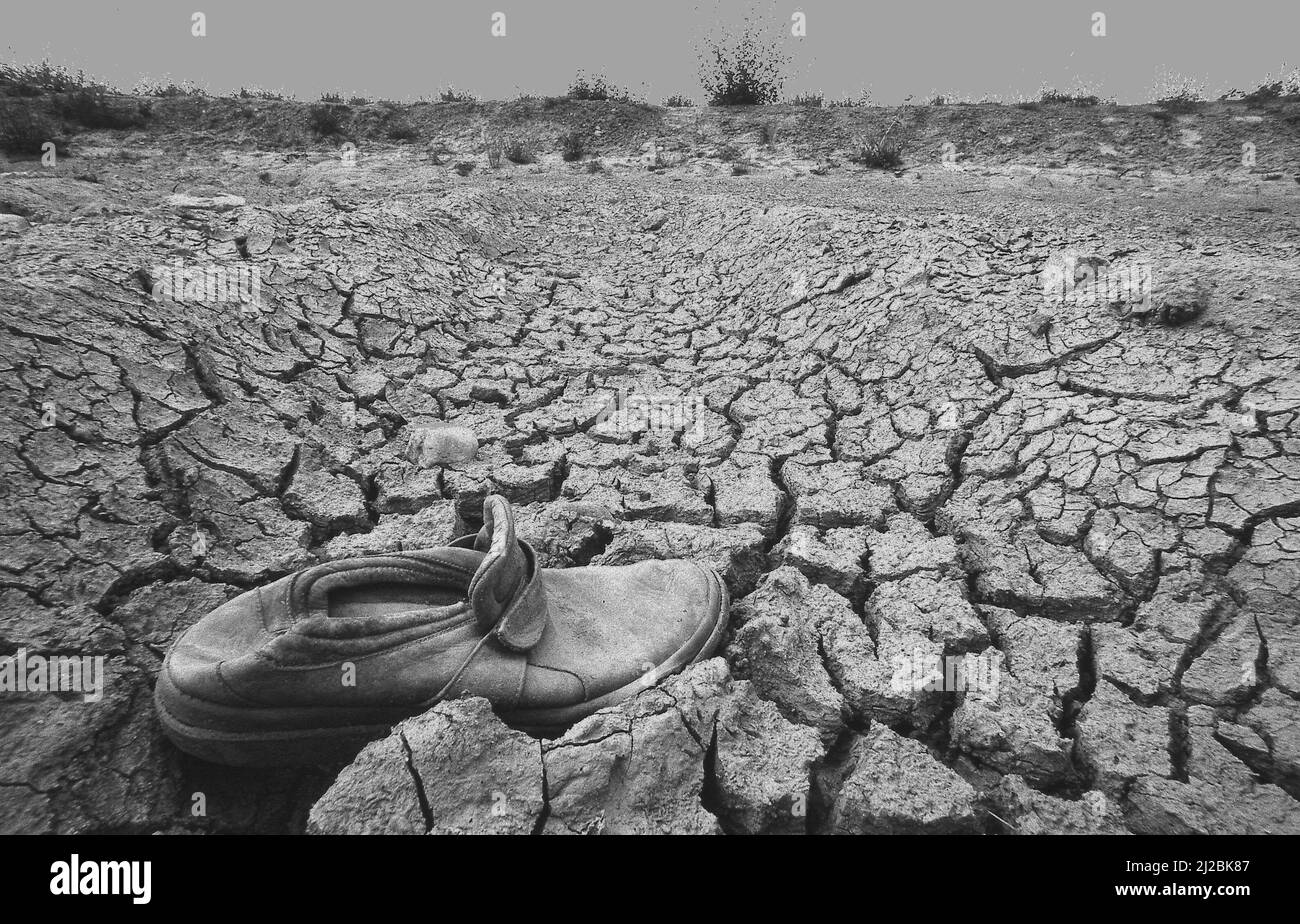 Dürre, Trockenheit Stockfoto