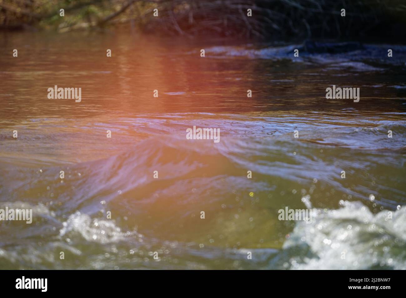 Wilde Wasser Stockfoto