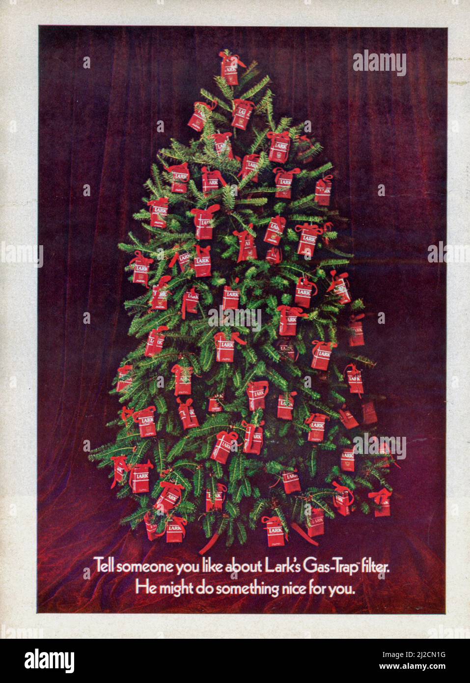 Vintage 22 December 1969 'Sports Illustrated' Magazinanzeige, USA Stockfoto