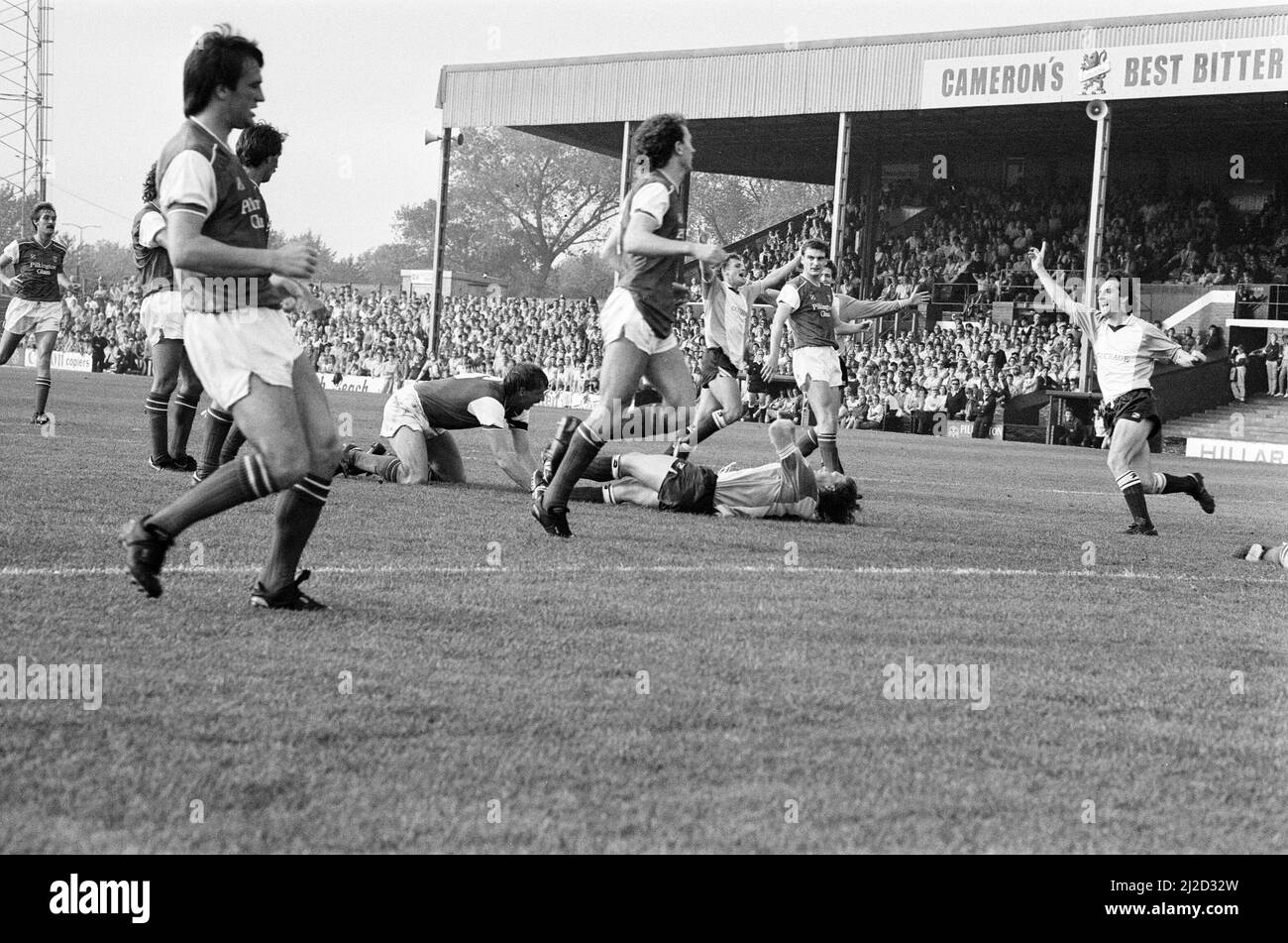 Rotherham 1-2 Reading, League Division drei Spiel in Millmoor, Samstag, 14.. September 1985. Stockfoto