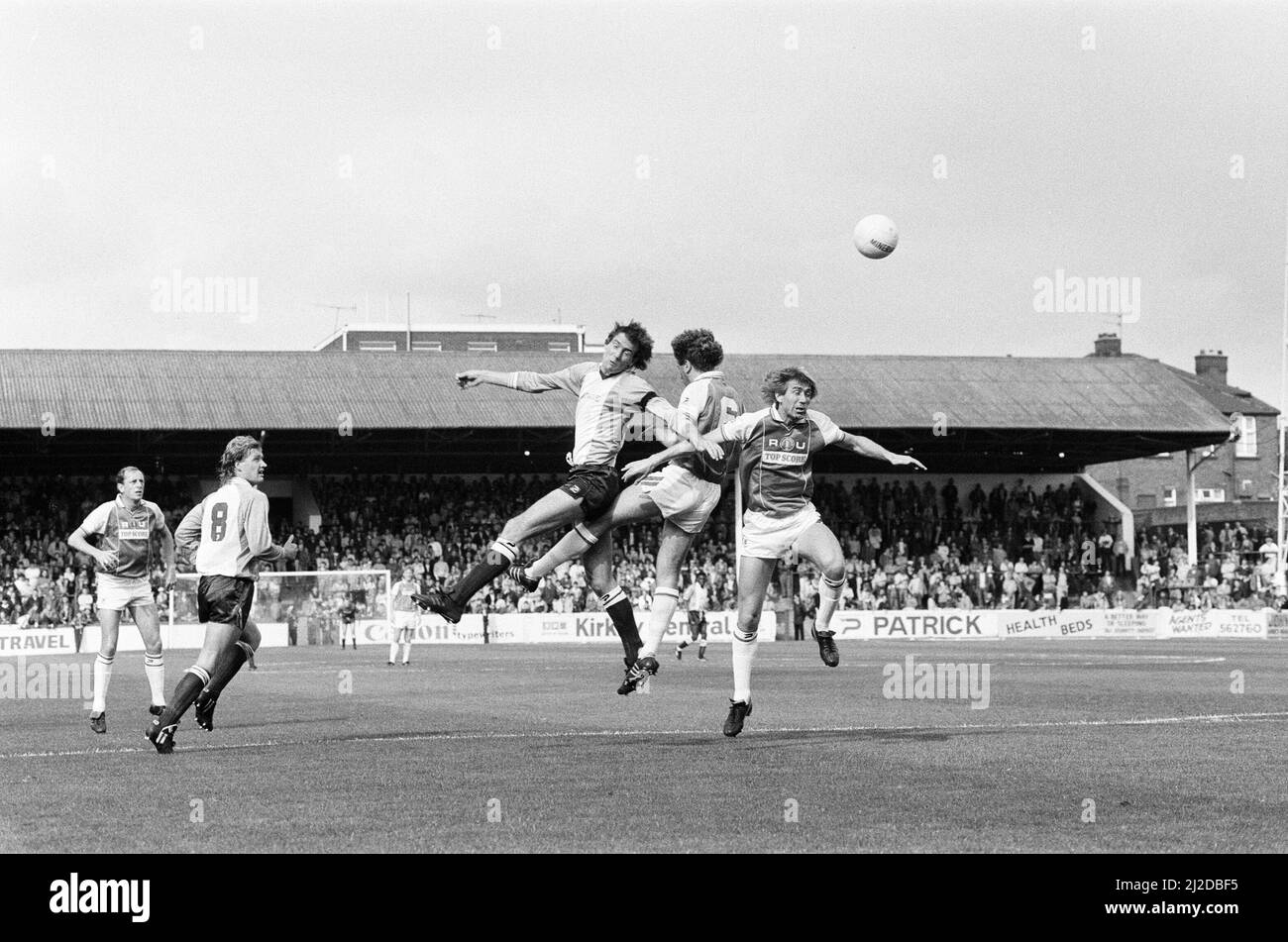 Rotherham 1-2 Reading, League Division drei Spiel in Millmoor, Samstag, 14.. September 1985. Stockfoto