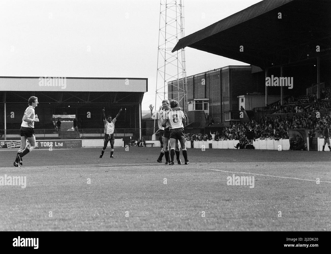 Rotherham 1-2 Reading, League Division drei Spiel in Millmoor, Samstag, 14.. September 1985. Stockfoto