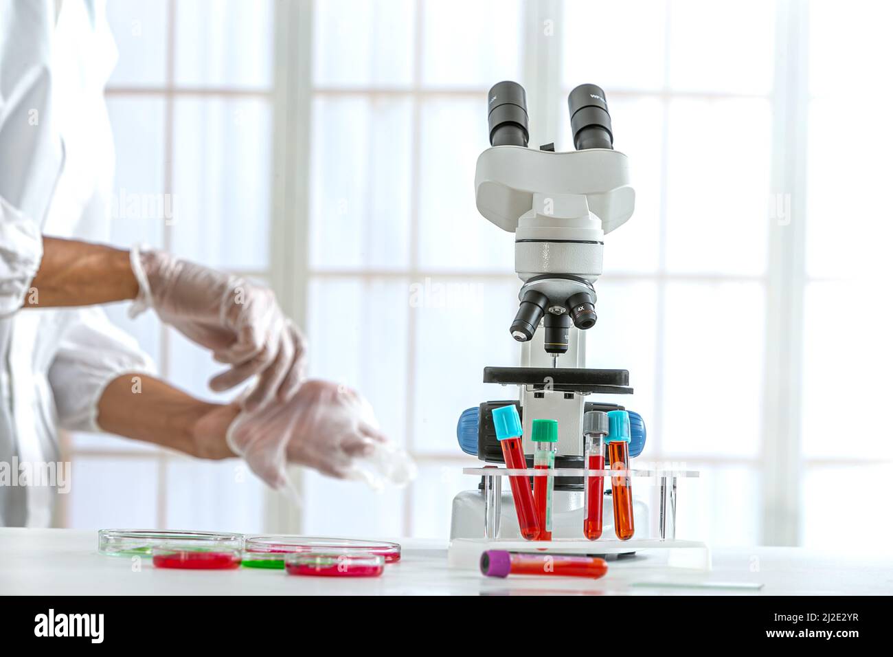 Medizinisches Labor Stockfoto