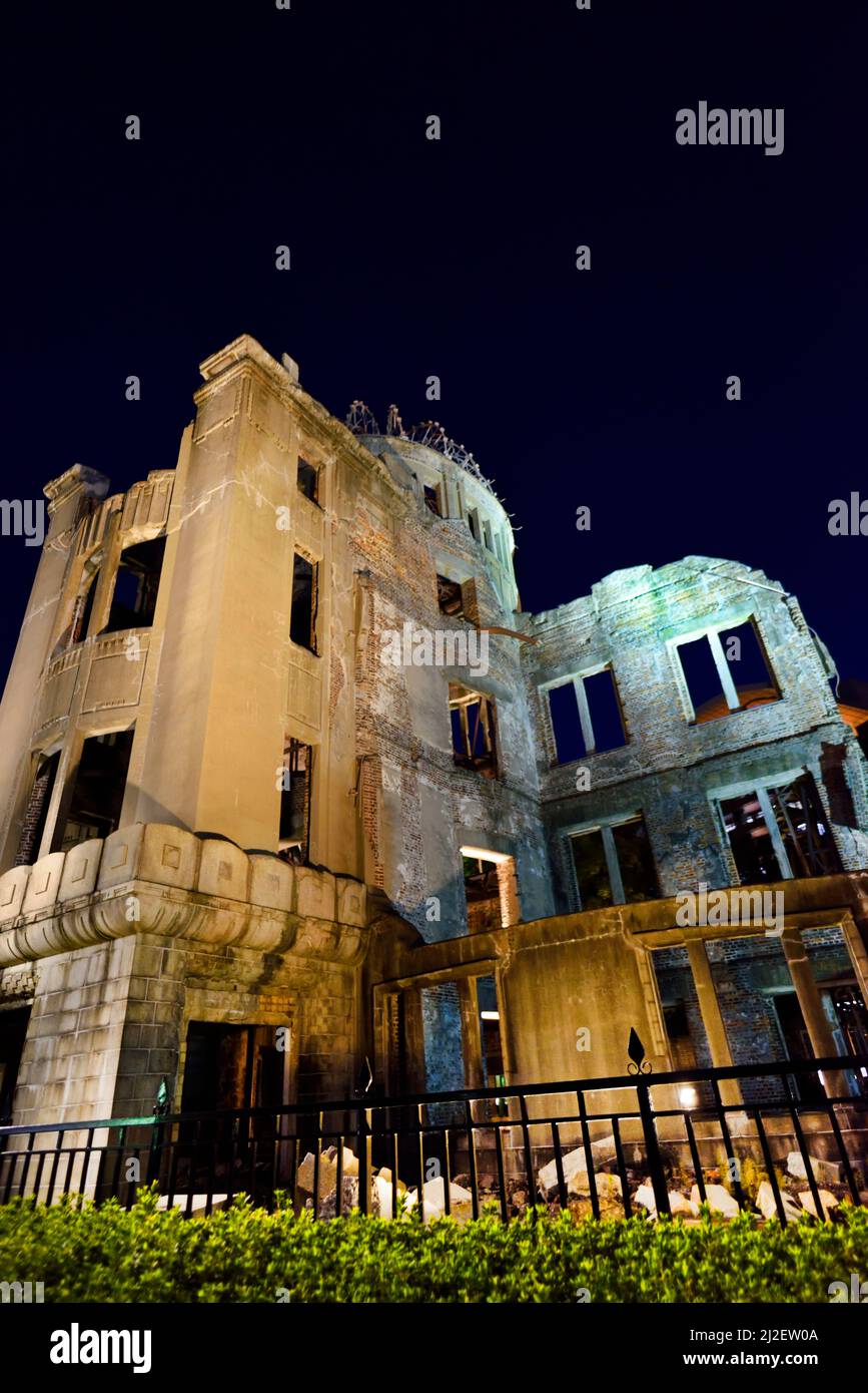 Atomkuppel Hiroshima Japan Stockfoto