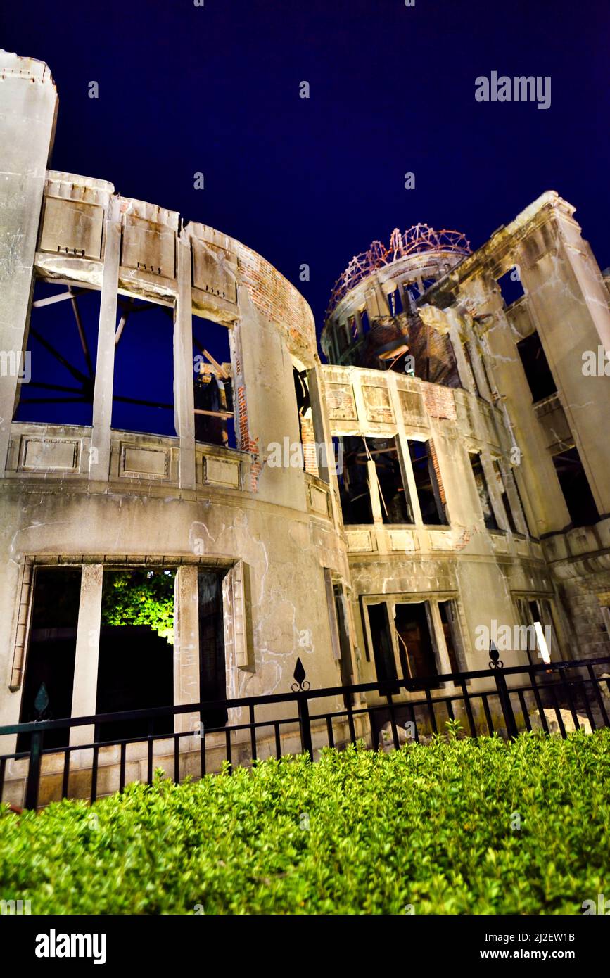 Atomkuppel Hiroshima Japan Stockfoto