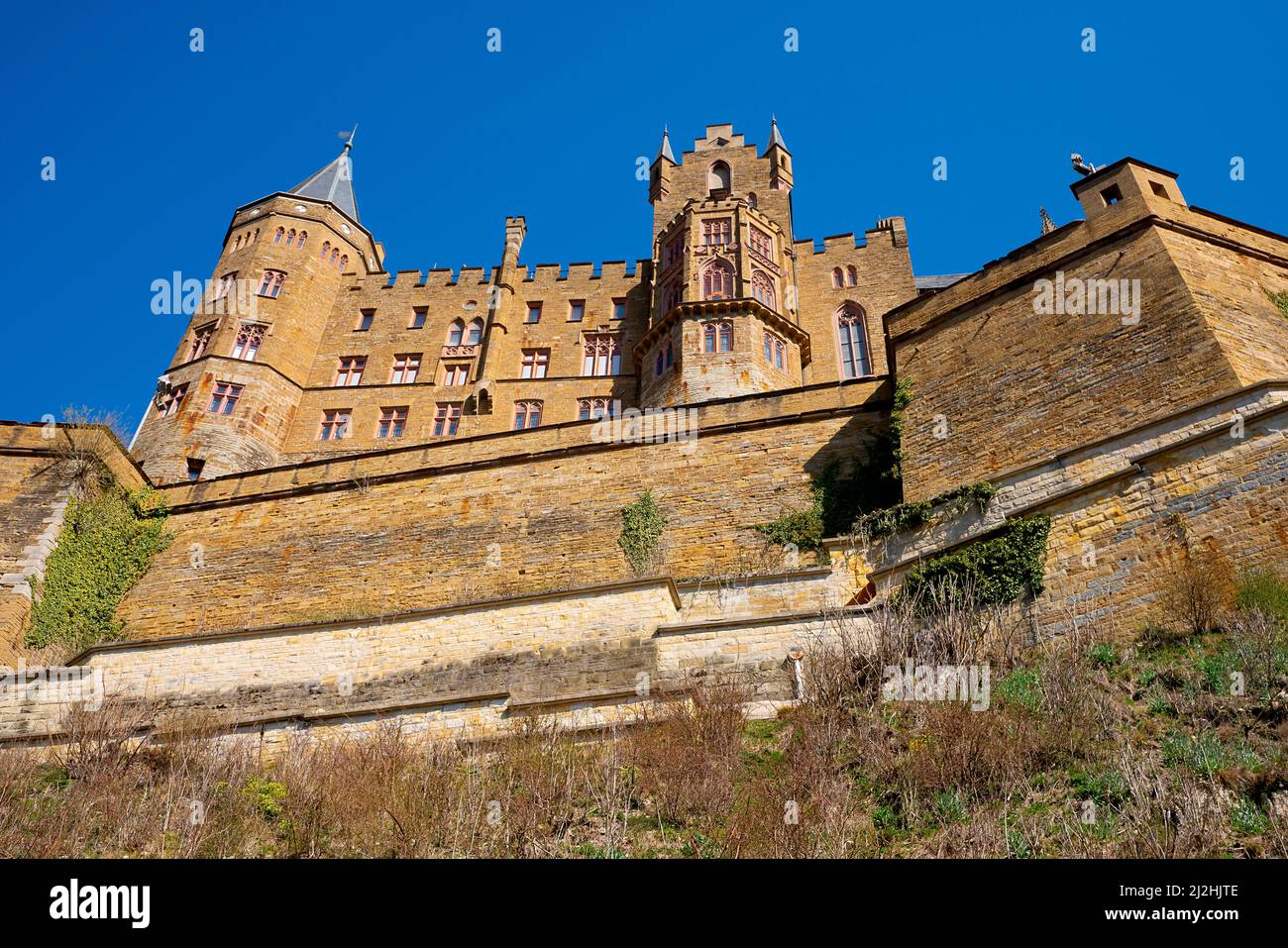 Die Burg Hohenzollern wurde zwischen 1846 und 1867 als Familiendenkmal