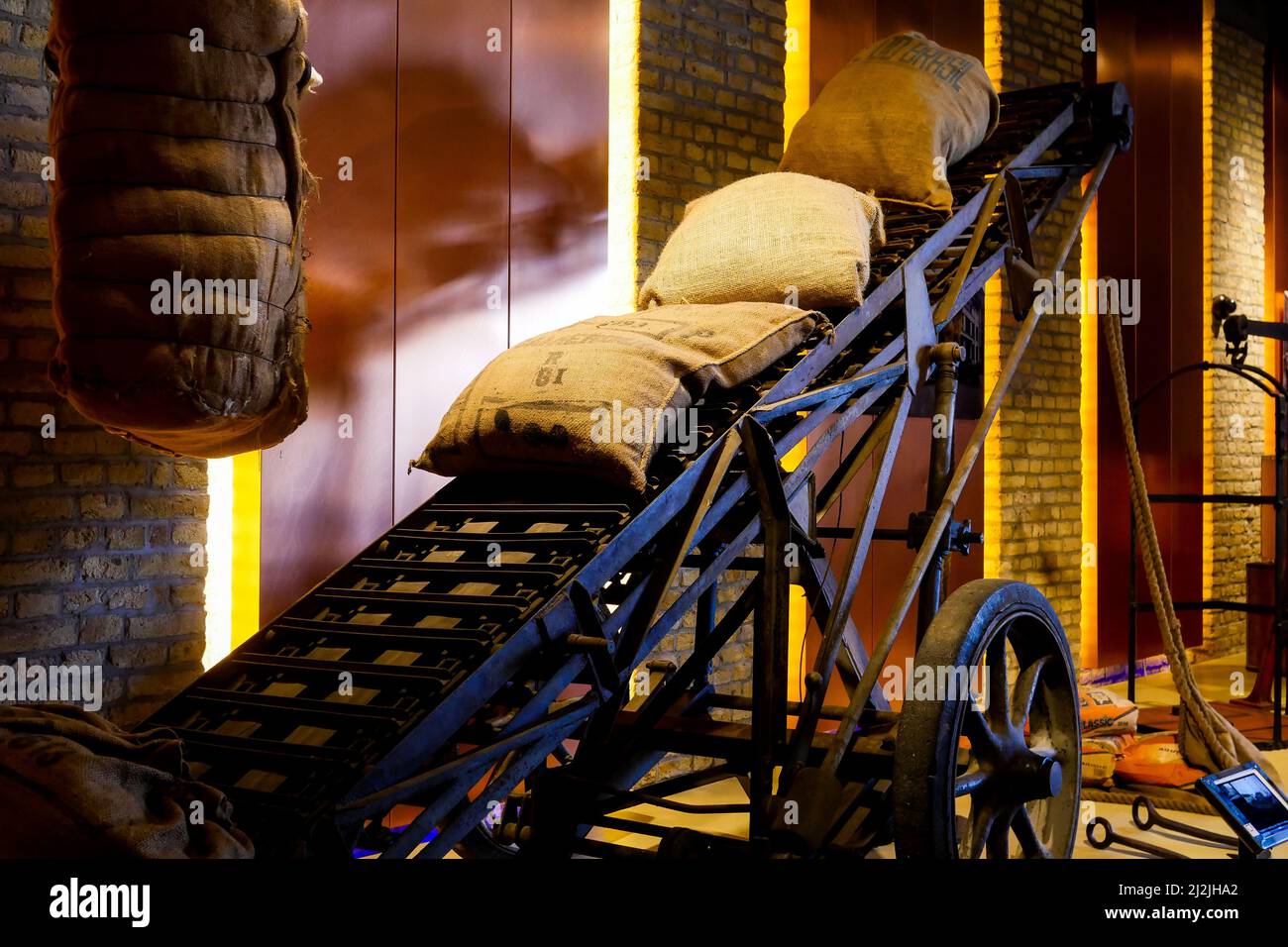 Portuary Musem, Dunkirk, Nord, Hauts-de-France, Nordfrankreich Stockfoto