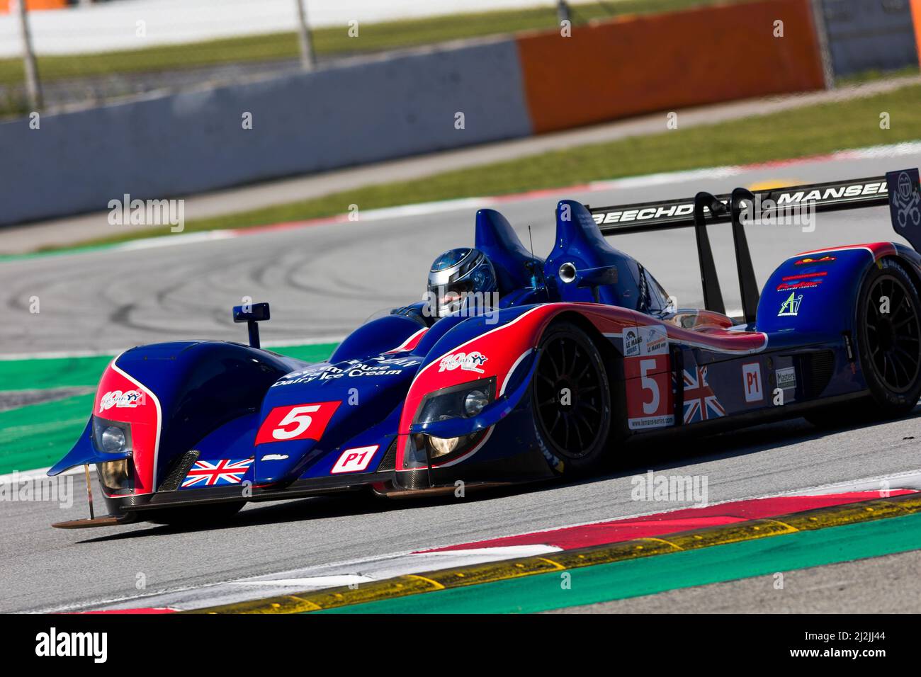 Katalonien, Spanien. 2. April 2022 ; Circuit de Barcelona-Catalunya, Spanien; Espiritu de Montjuic: Keith Frieser (CA) fährt den Zytek 09s während des Espiritu de Montjuic auf dem Circuit of Catalunya Credit: Action Plus Sports Images/Alamy Live News Stockfoto