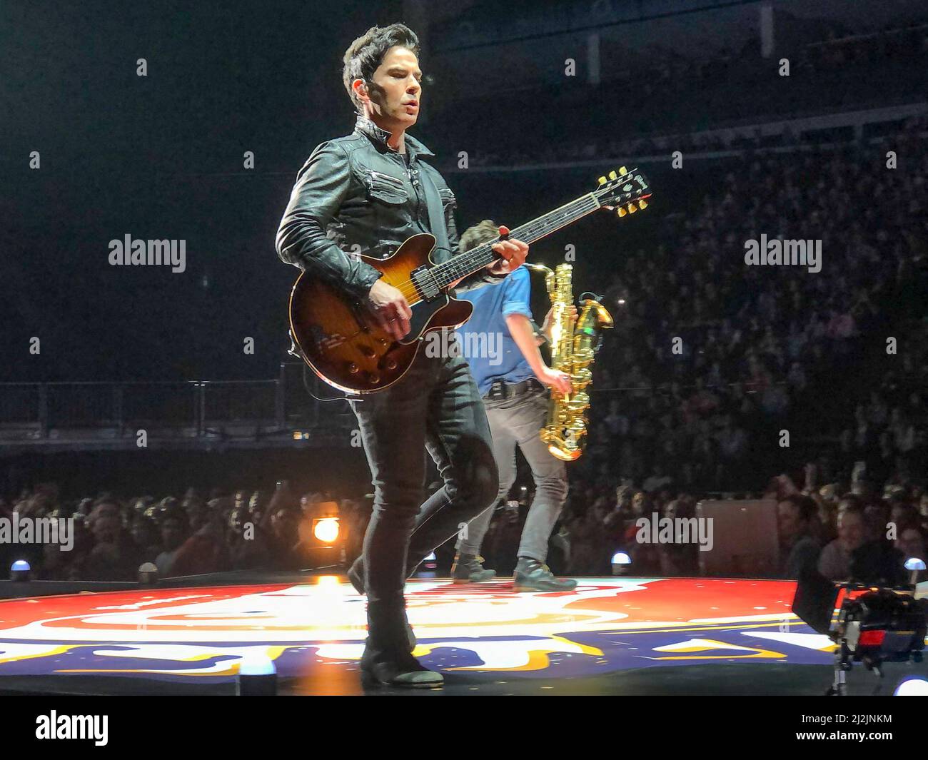 The O2, Peninsula Square, London. 02.. April 2022. Die walisische ...