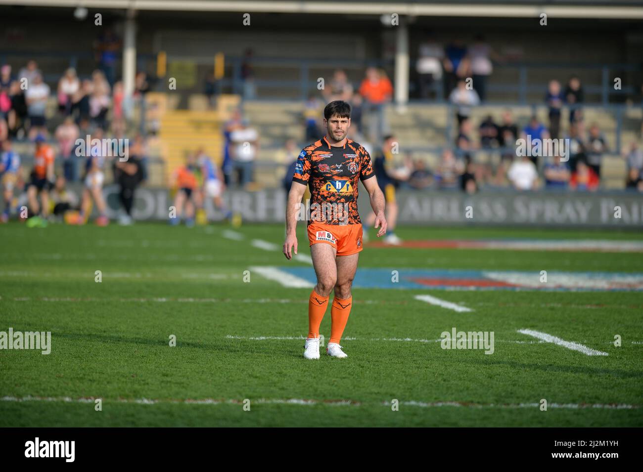 Leeds, England - 26.. März 2022 - Rugby League Betfred Challenge Cup Leeds Rhinos vs Castleford Tigers im Headingley Stadium, Leeds, Großbritannien Dean Williams Stockfoto