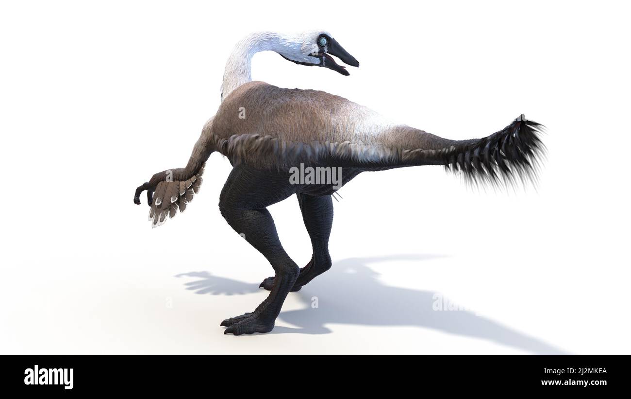 Gallimimus, Illustration Stockfoto
