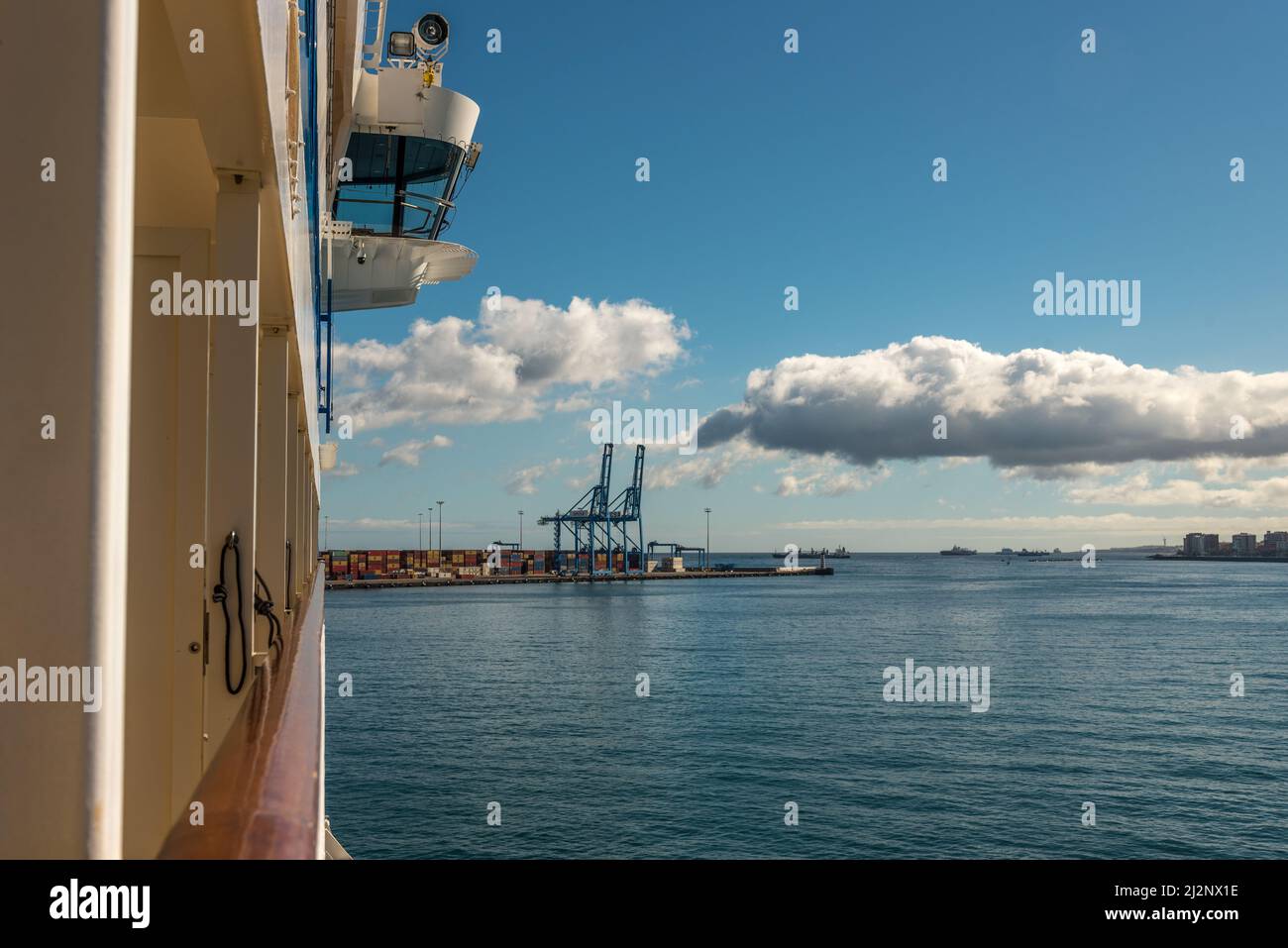 Kreuzfahrt von Las Palmas aus Stockfoto