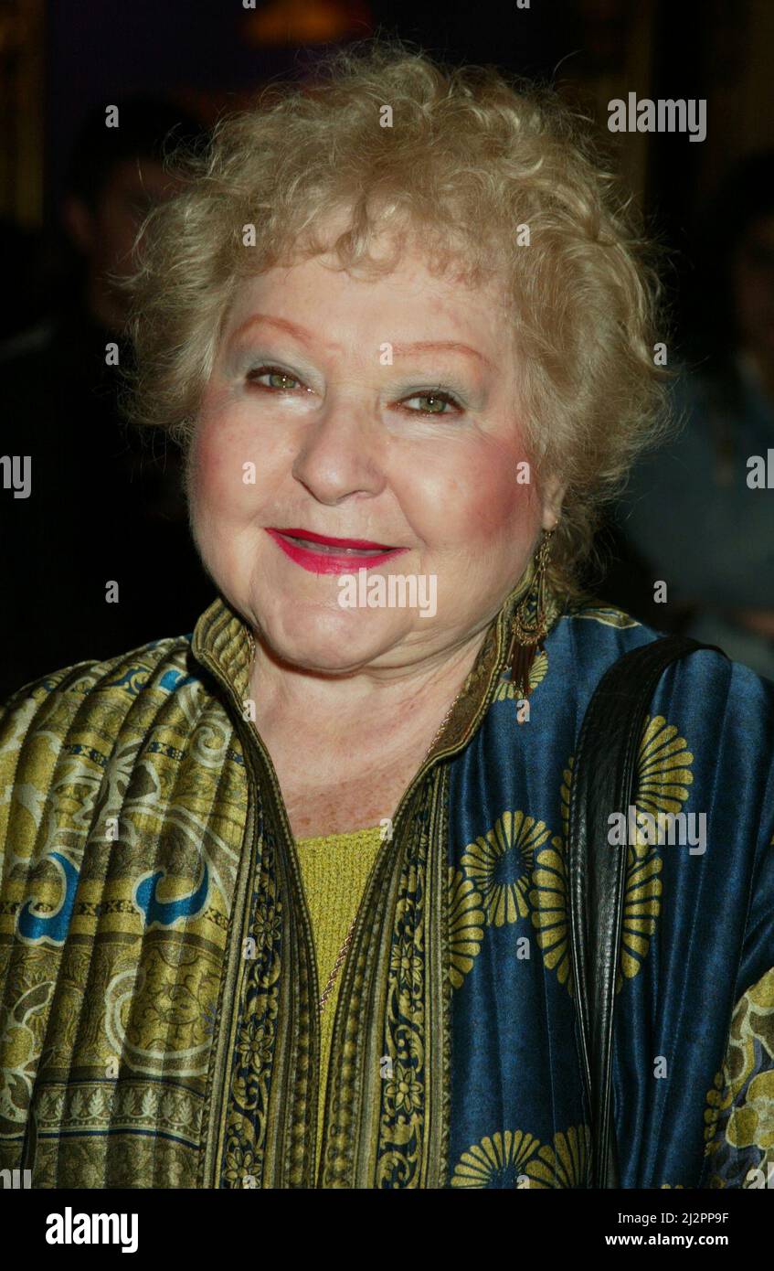 DATEI FOTO Estelle Harris ist verstorben. Estelle Harris bei der