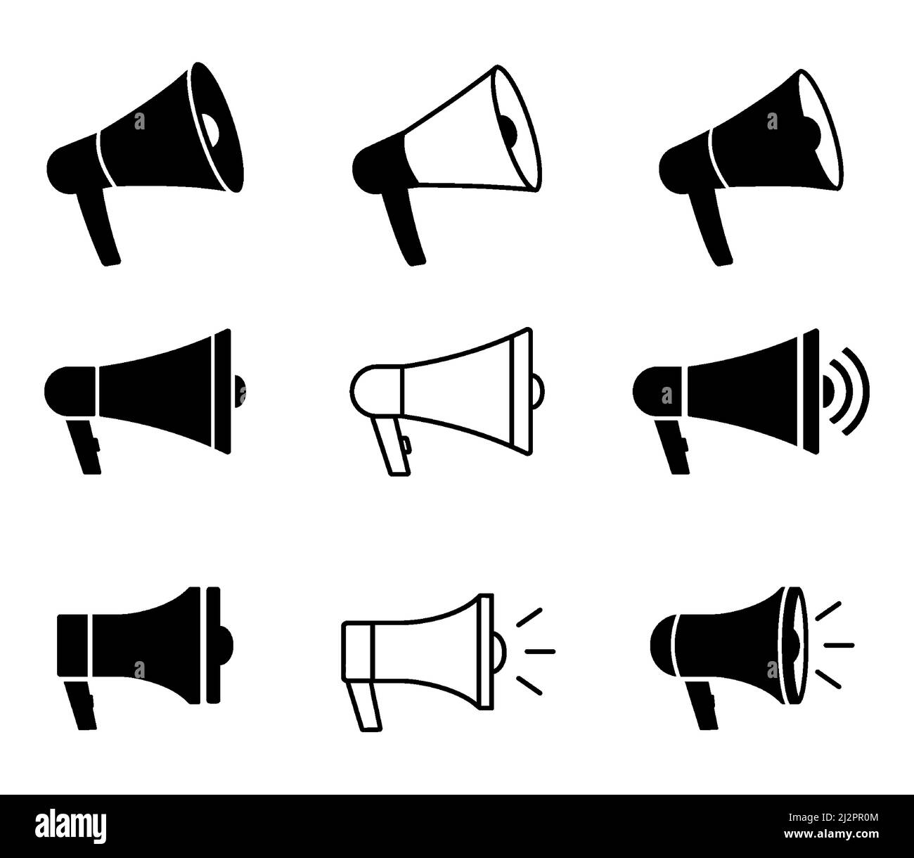 Megaphone symbol vektor vektoren Fotos und Bildmaterial in hoher