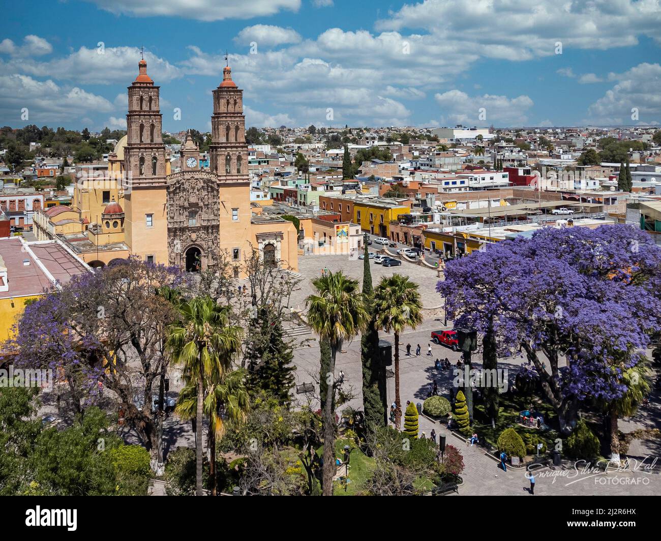 Kirche von Dolores Hidalgo, Guanajuato, Mexiko Stockfoto