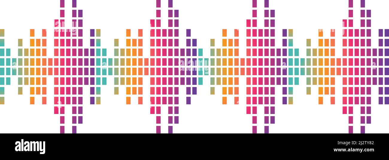 Sound wave music Logo vector Template Stock Vektor