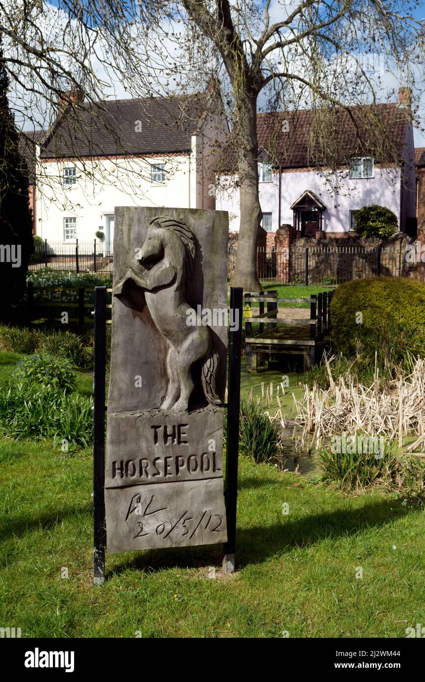 The Horsepool, Burbage, Leicestershire, England, Großbritannien Stockfoto