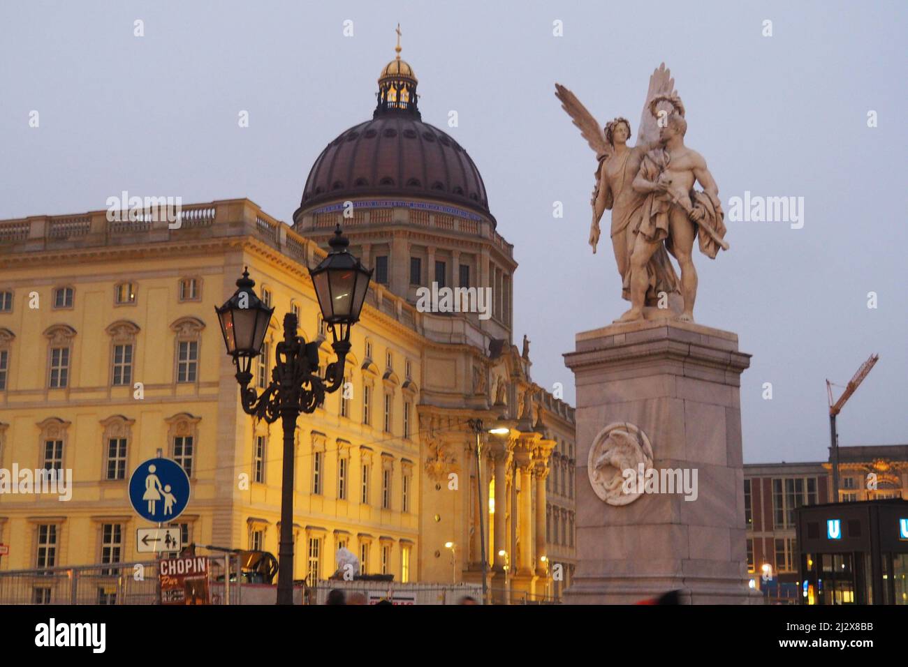 Humboldt Forum im Berliner Schloss, Berlin-Mitte, Deutschland Stockfoto