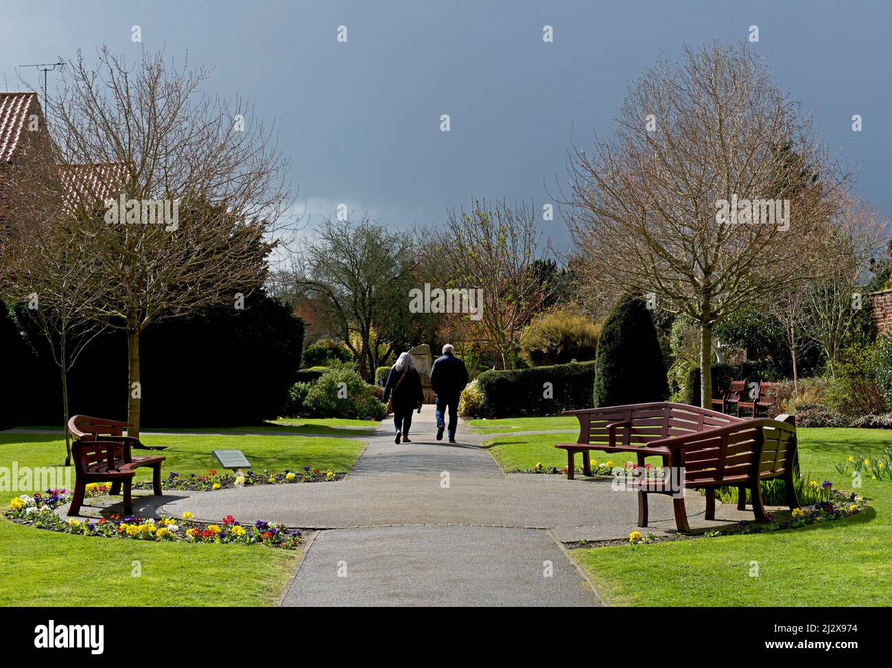 Coronation Gardens in Beverley, East Yorkshirte, England, Großbritannien Stockfoto