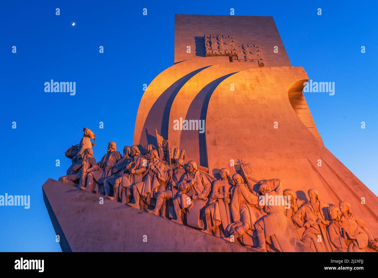 Denkmal der Entdeckungen, Belem, Lissabon, Portugal Stockfoto