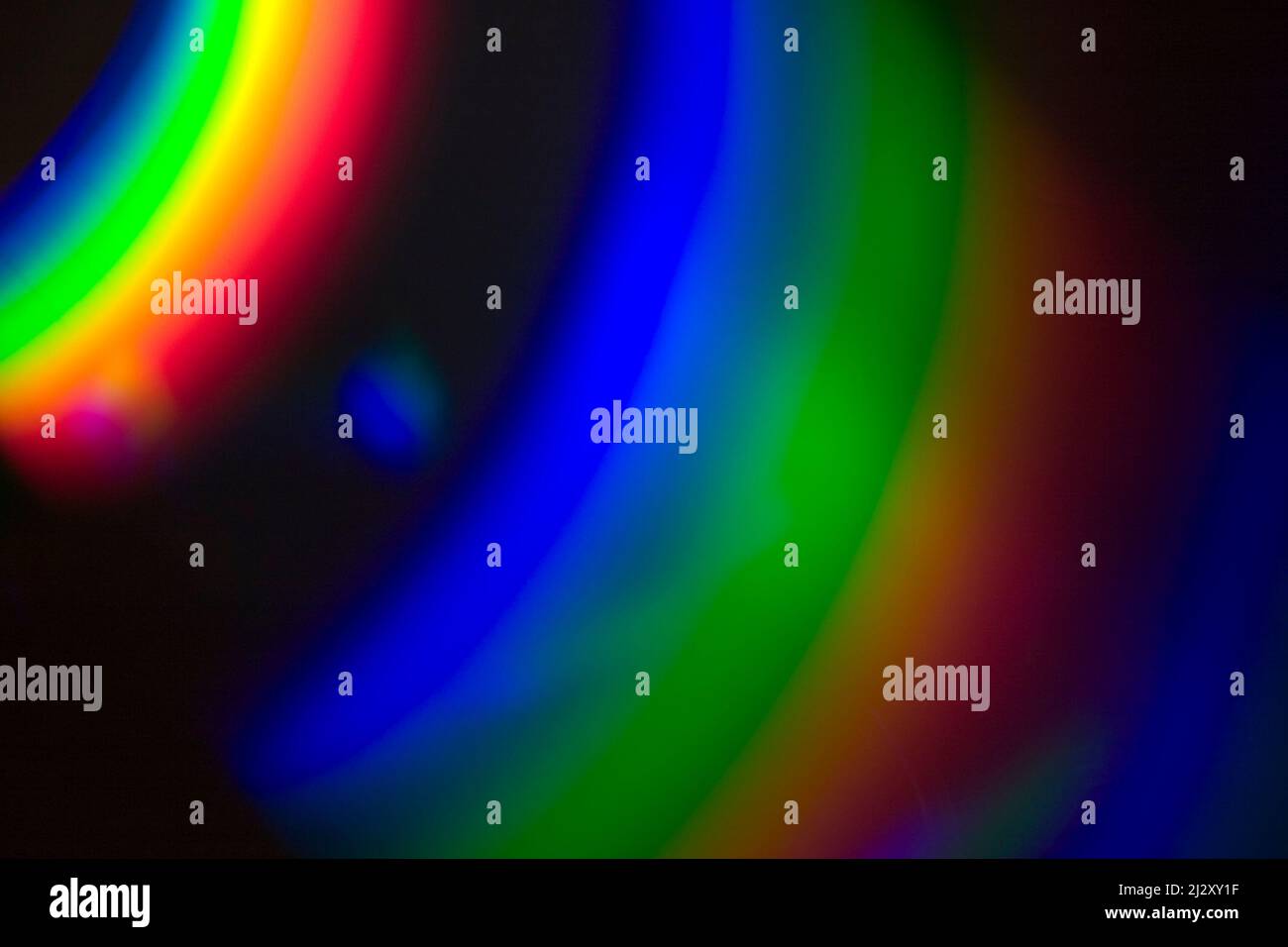 Spektrum. Abstrakte Hintergrundtextur Unschärfe des Bereichs der sichtbaren Farben. Stockfoto