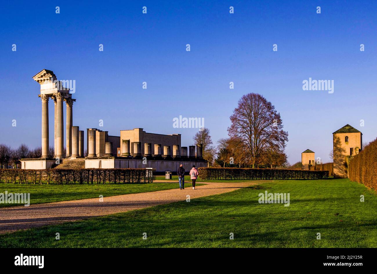 Hafentempel im Archäologischen Park Xanten, Colonia Ulpia Traiana