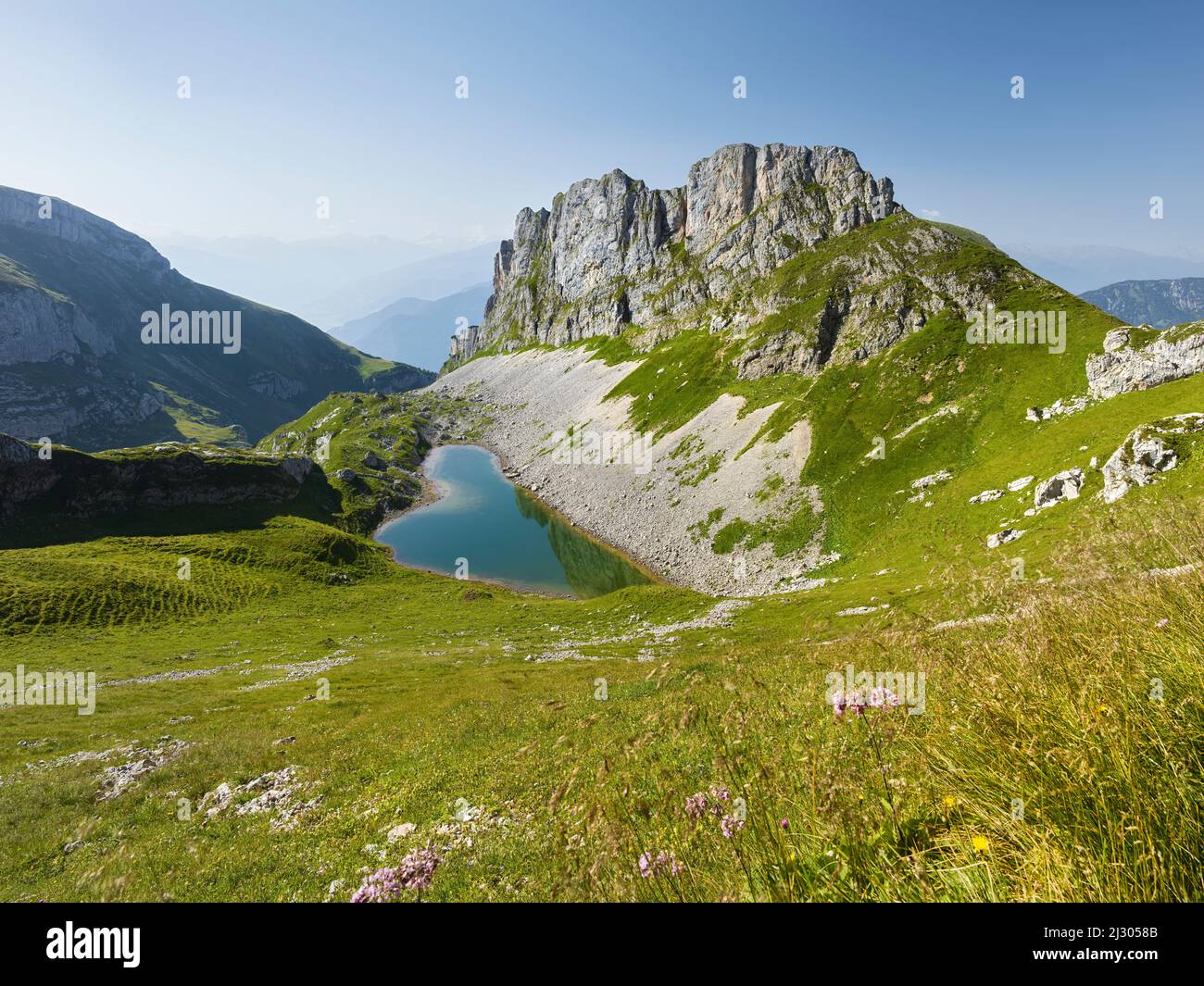 Grubersee, Rofan, Tirol, Österreich Stockfoto