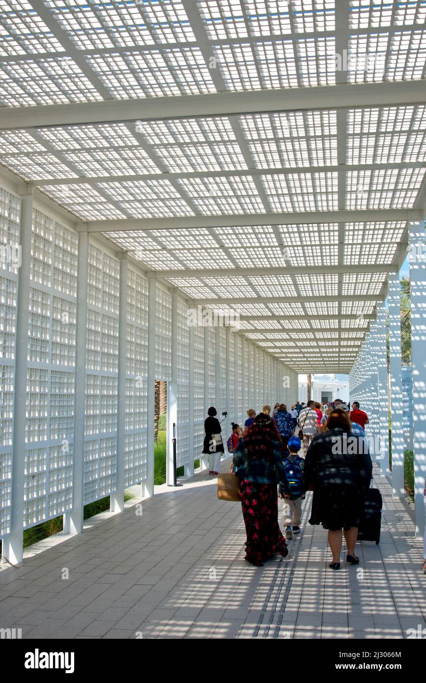 Louvre Abu Dhabi Stockfoto