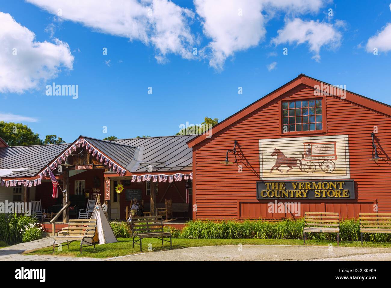 Weston, Vermont, The Vermont Country Store Stockfoto