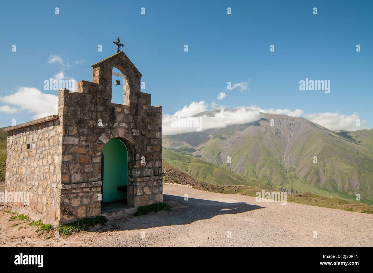 Piedra del Molino (Capilla San Rafael). Cuesta del Obispo. Salta, Argentinien Stockfoto