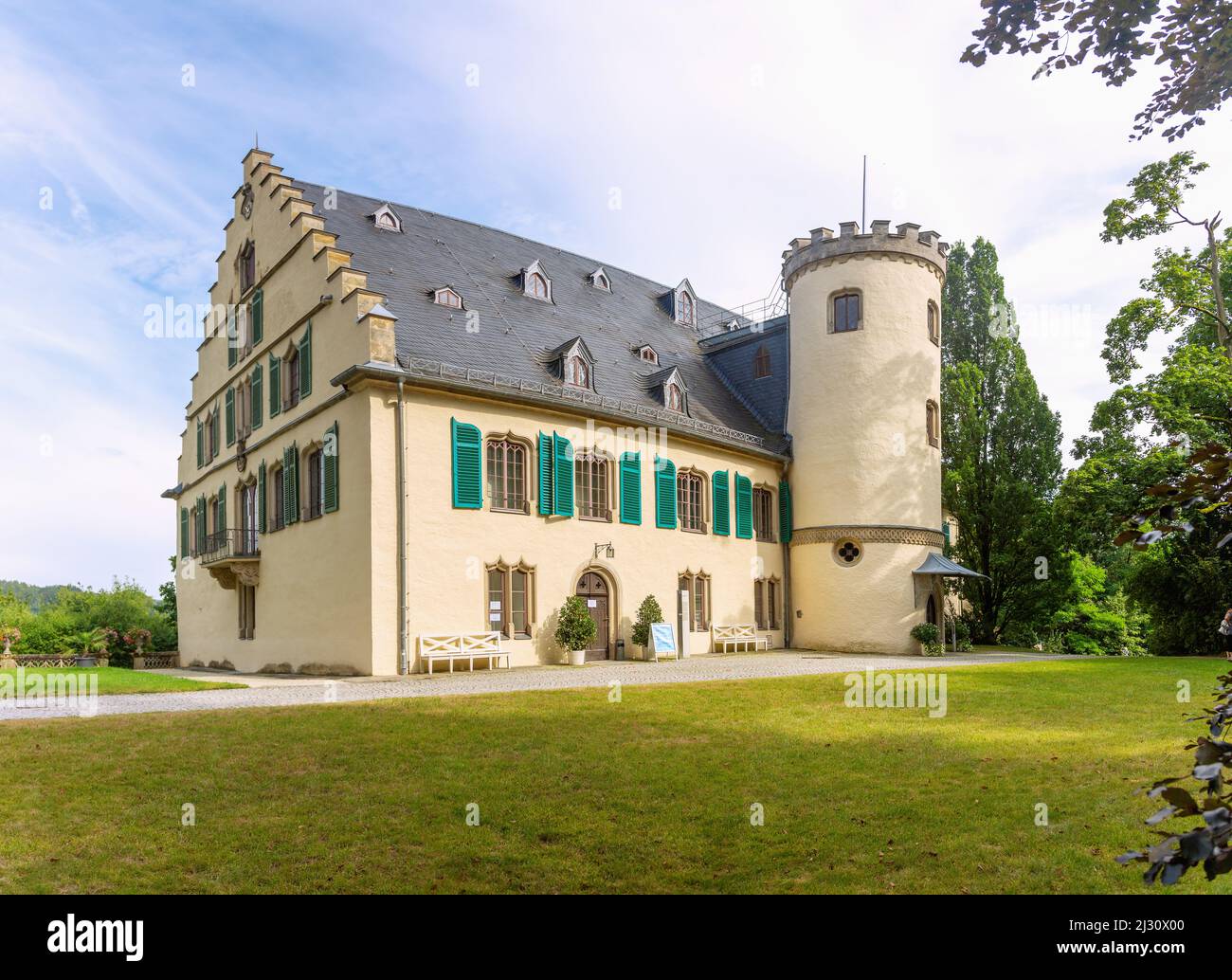 Roedental, Schloss Rosenau Stockfoto