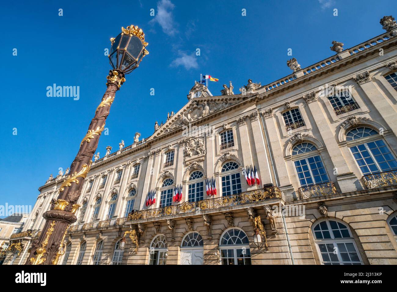 Hotel de Ville, Rathaus von Nancy, UNESCO-Weltkulturerbe, Nancy, Lothringen, Frankreich, Europa Stockfoto