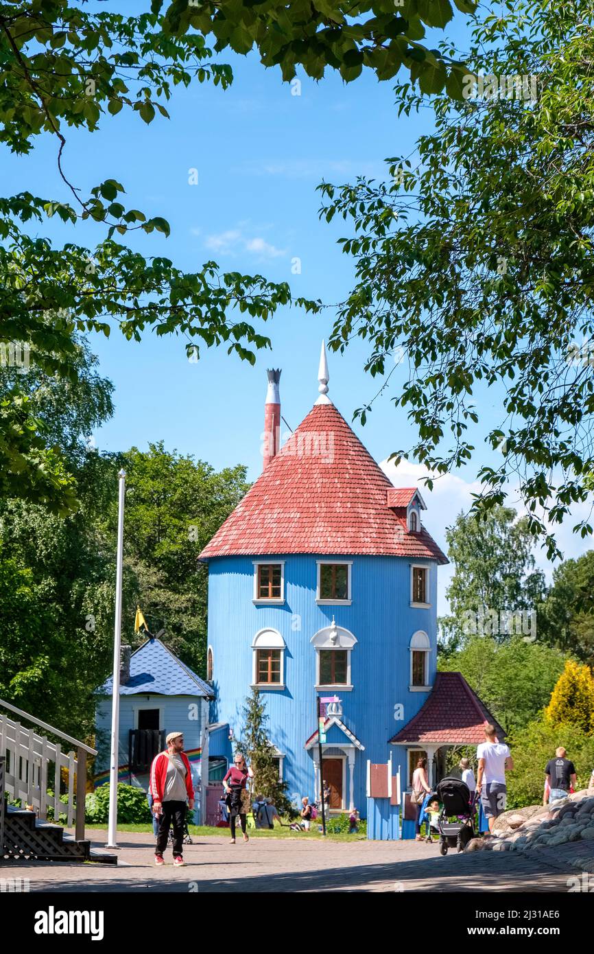 Moominworld, Naantali, Finnland Stockfoto