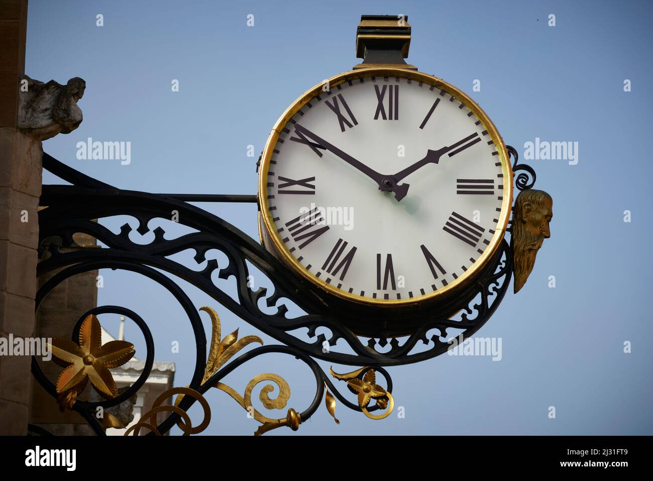 Die wundersame Uhr in St. Michael Le Grand, Coney Street York, North Yorkshire Stockfoto