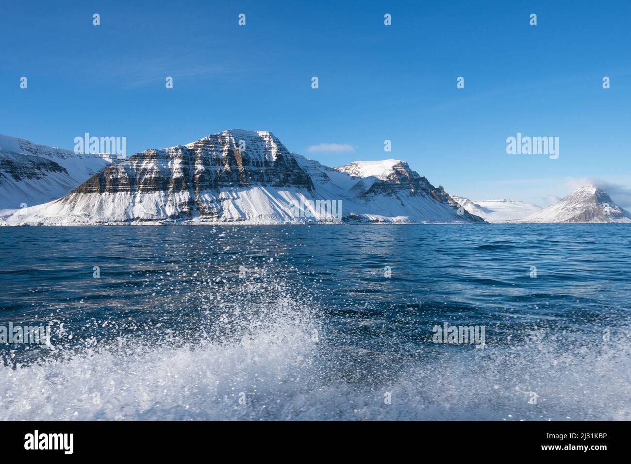 Westküste, Island, Europa Stockfoto